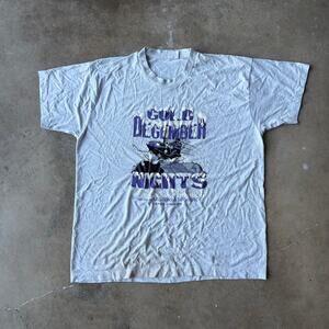 VINTAGE 90S SNOWMOBILE OREGON T-SHIRT GRAPHIC SNOW WINTER SINGLE STITCH MENS XL